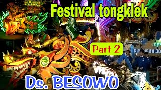 Festival tongklek Desa Besowo kec jatirogo kab tuban part 2 18 April 2023