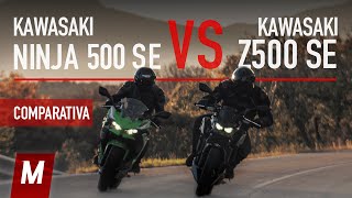 Kawasaki Ninja 500 SE vs Z500 SE 2025 | Comparativa completa