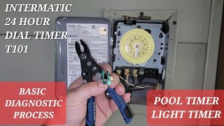 Intermatic 24 Hour Dial Timer T101 Basic Diagnostic Process #t101 #dialtimer