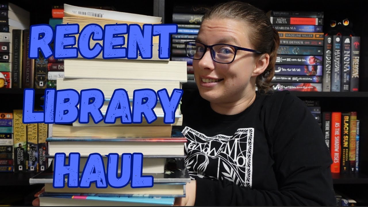 Library Book Haul Youtube