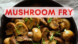 ଛତୁ ଭଜା | Mushroom fry | chhatu recipe in odia | Chatu Bhaja | 10 minutes quick recipe | Odia food