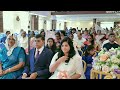 joel dona wedding ceremony 25th jan 2025 back to the cross live 4k