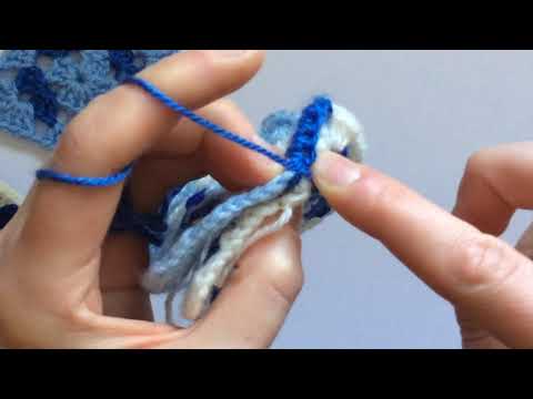 How to join granny squares How to join granny squares