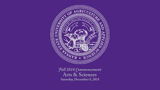 Arts & Sciences | Fall Commencement 2018