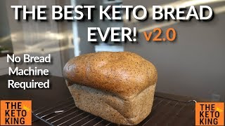 The BEST Keto Bread EVER! (Oven version) | Keto yeast bread | Low Carb Bread | Ketogenic Bread