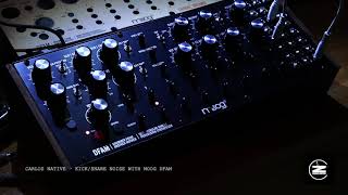 Kick/Snare with Moog DFAM