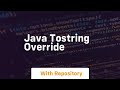 java tostring override