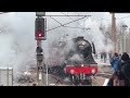 a3 60103 ‘flying scotsman’ at york station on its way to the nene valley railway 19 02 2025