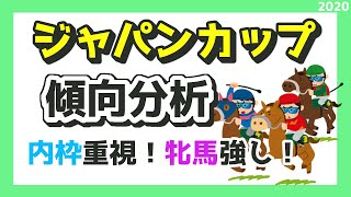 ジャパンカップ【2020】アーモンドアイ、コントレイル、デアリングタクトの３強はどれが強いのか！？レース傾向分析予想。