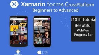 Xamarin Forms Pending ProgressBar WebView[Tutorial 10]