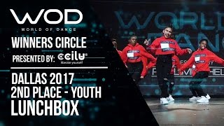 Lunchbox | 2nd Place Youth | World of Dance Dallas 2017 | Winners Circle | #WODDALLAS17