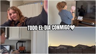 TODO UN DIA CONMIGO/MI RUTINA DE MAMA 💕+EJERCICIO EN CASA/COMO HAGO ALBONDIGAS/ESTO ME PONE 😒