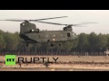 trident juncture nato holds military exercises across northern spain youtube