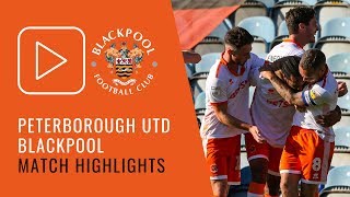 Highlights | Peterborough United 2 Blackpool 2