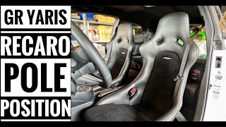 Toyota GR Yaris - Recaro Pole Position Classic Leather / Corduroy