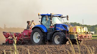 plating corn with a t7.230 and a 8 row planter from braspenning [4k]