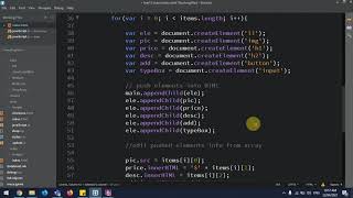javaScript adding items to cart array