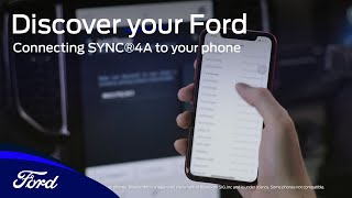 How to connect to SYNC4®A | Discover your Ford Ranger