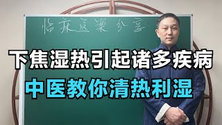 下焦湿热，引起尿道炎、结肠炎，阴道炎，中医教你清利湿热解决它