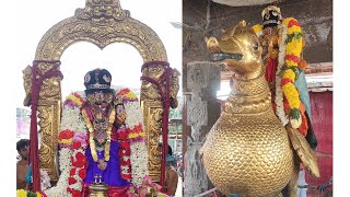 Sri Andal Neeratta Utsavam Day - 2 - Maada Veedhi Purapadu. Kulakarai Purapadu in Hamsa Vahanam