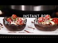 Instant Pot Caprese Garlic Butter Portobellos