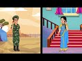 करवाचौथ पर फौजी बहू लौट आई karvachauth per fauji bahu laut aayi hindi story abundance sas bahu tv