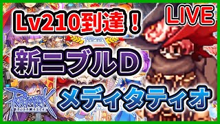 「Lv210到達！新ニブルヘイムダンジョンと大浴場メディタティオに行くぞ！」12/5 日常RO【RO-ラグナロクオンライン】