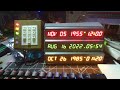 Back To The Future Time Circuits - First test after assembling