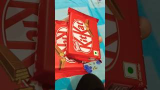 red chocolate kids love This //have a break #kitkat #india #tasty #doglover #viral ||#shots