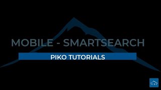 Piko Tutorial - Mobile - Smartsearch Function