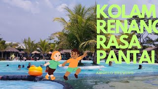 kolam renang kok rasa pantai. gak perlu jauh2 ke pantai deh ini juga deket