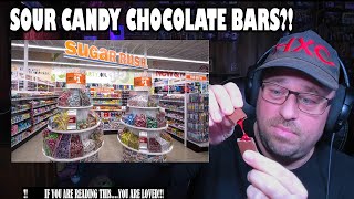 Sour Candy Chocolate Bars?  Let's Try Weird Candy!