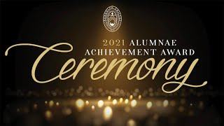 2021 Randolph College Alumnae Achievement Award Ceremony