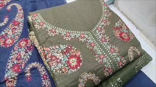 Pakistani Dresses Collection / Pakistani Cotton Fancy Suits / New Design  @saqafatcollection#video