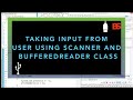 How to Take input from User in Java using Scanner|BufferedReader Class - Eclipse