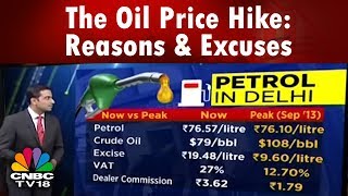 The Oil Price Hike Reasons & Excuses Explained | CNBC TV18