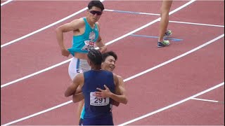 決勝　男子400m 日本選手権陸上2023