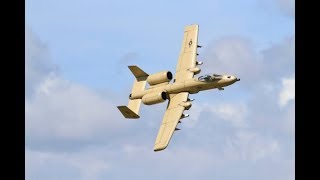 REPUBLIC A-10 THUNDERBOLT RC TWIN WREN TURBINES - LARGE SCALE - ANDY AT LMA RAF ELVINGTON - 2017