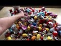 100 kinder surprise eggs , 100 киндер сюрпризов