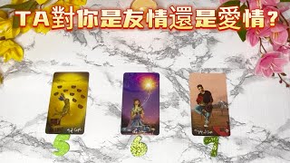 TA對你是友情還是愛情？TA對你的真實感情？TA眼中的你究竟是什麼身份？TA對你的情感真相大公開！心怡塔羅占卜