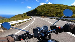 New Green Touring, Daikanzan - Jukkoku Pass, Triumph Bonneville T100