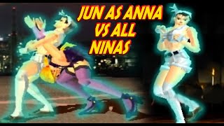 [TAS] Jun As Anna Vs All Ninas - Tekken 2 (Requested)