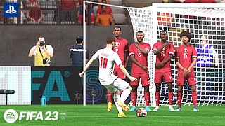 Christian Eriksen Amazing Free Kick Goal in FIFA 23 [PlayStation 5 Gameplay]