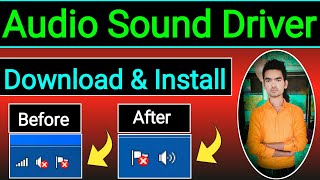How To Download Audio Driver For Pc | Computer Me Audio Driver Kaise Install Kare