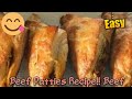 Beef Patties Recipe! Beef puff pastry  ! super Easy