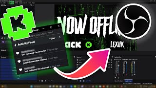 Kick Activity Feed- How to Add Kicks Activity Feed into OBS as a Custom Browser Dock