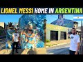 LIONEL MESSI Childhood Home in ARGENTINA 🇦🇷