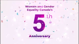 Minister Ien's video for the fifth anniversary of Women and Gender Equality Canada