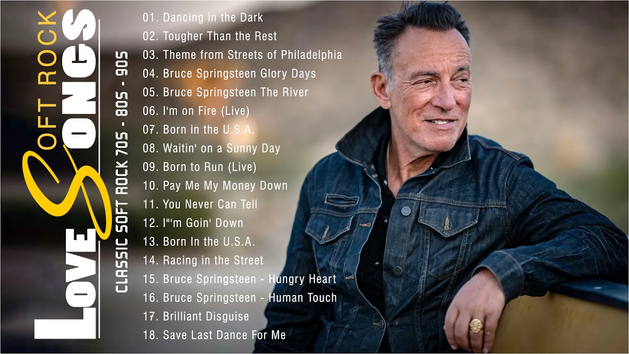 Bruce Springsteen Best Playlist 2021 -Bruce Springsteen Greatest Hits ...