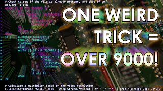 My Bash Script Ran OVER 9000x FASTER By Using One Simple Feature - Associative Arrays - Jody Bruchon